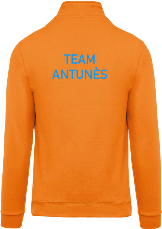 Pull mixte col montant